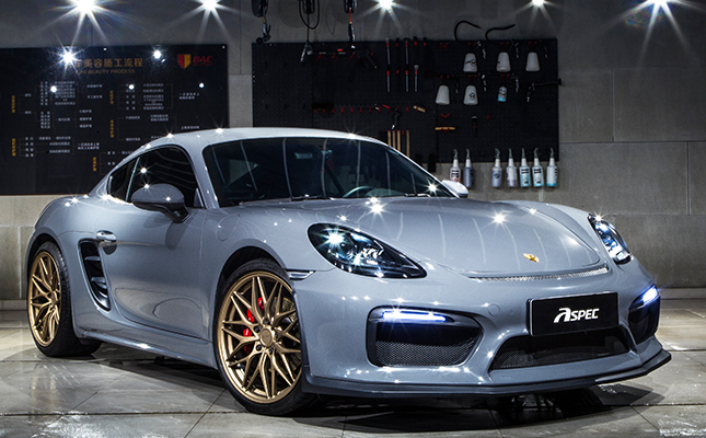 Porsche保时捷 718 Cayman 2.0T ASPEC Canbus阀门排气系统+直通头段