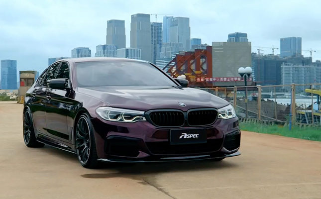 BMW宝马 540i G30升级中段排气