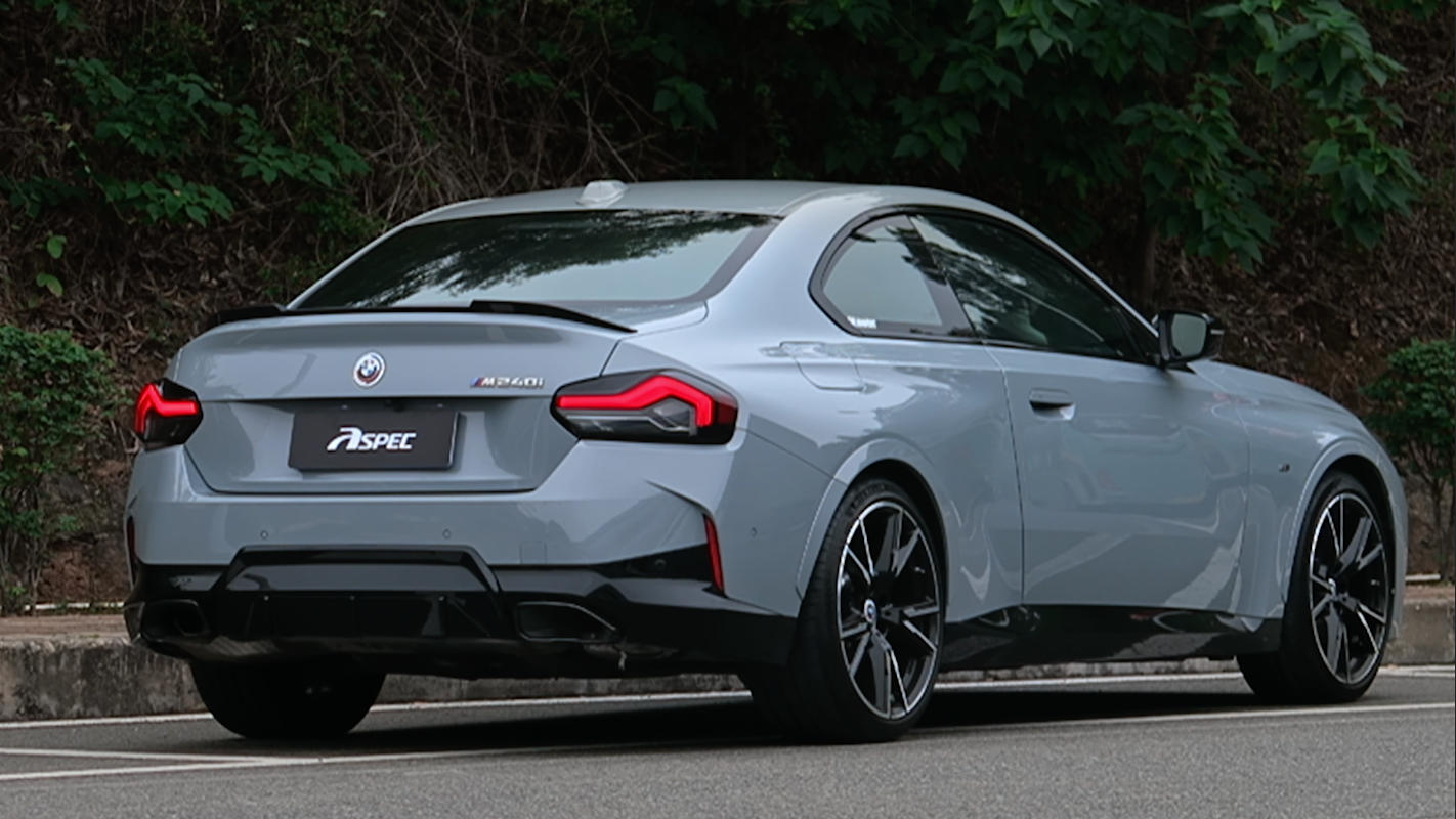 宝马BMW M240i G42中段排气