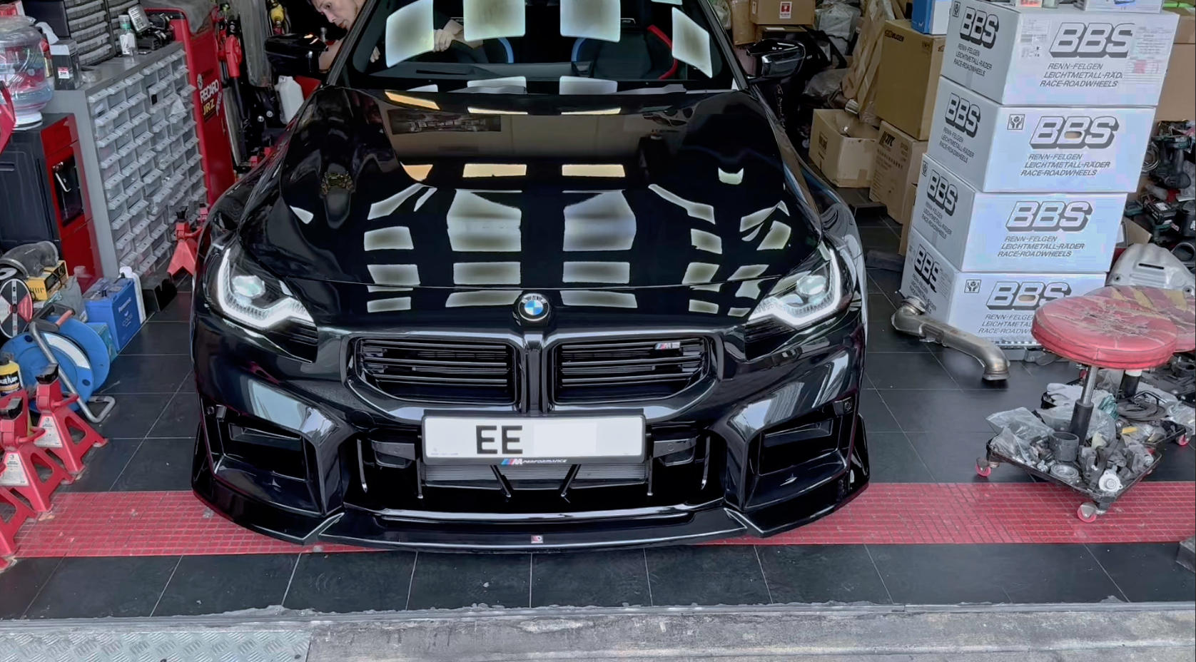 香港右舵宝马BMW M2 G87 钛合金中段