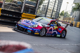 2017澳门格兰披治GT杯 Macau Grand Prix 保时捷Porsche Craft-Bamboo Racing