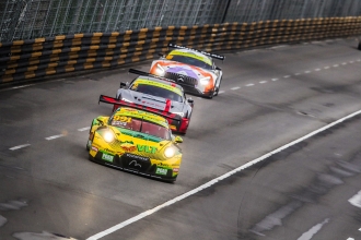 2017澳门格兰披治GT杯 Macau Grand Prix 保时捷Porsche Craft-Bamboo Racing