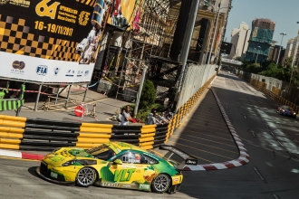 2017澳门格兰披治GT杯 Macau Grand Prix 保时捷Porsche Craft-Bamboo Racing