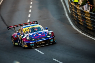 2017澳门格兰披治GT杯 Macau Grand Prix 保时捷Porsche Craft-Bamboo Racing