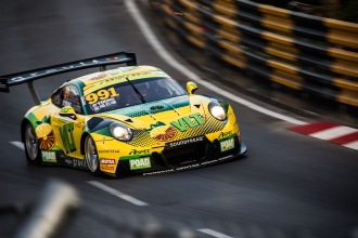2017澳门格兰披治GT杯 Macau Grand Prix 保时捷Porsche Craft-Bamboo Racing