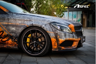 ASPEC iDeas排气 | Alcon刹车【奔驰AMG CLS320】