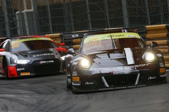  2018澳门格兰披治GT杯 Macau Grand Prix 保时捷Porsche Craft-Bamboo Racing   